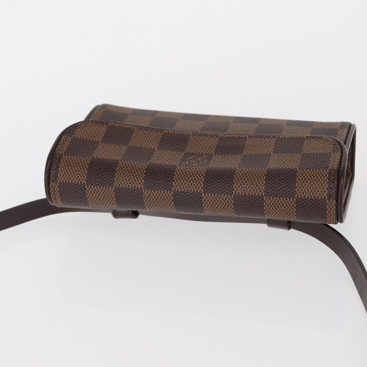 Louis Vuitton Florentine Waist Bag Monogram Canvas Brown Canvas Clutche & Pouche Bag