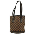 Louis Vuitton Marais Bucket Bag Damier Brown Canvas Shoulder Bag