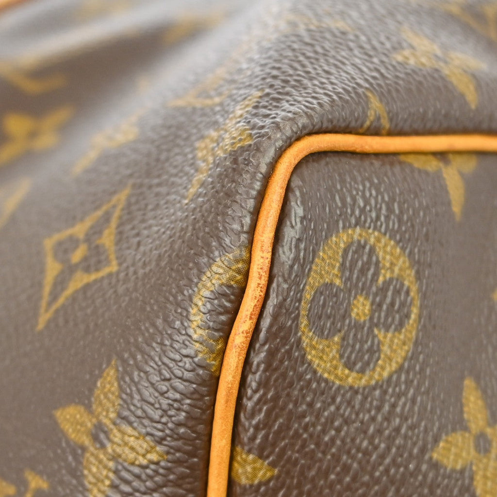 Louis Vuitton Keepall Bag Monogram Canvas Brown Canvas Travel Bag