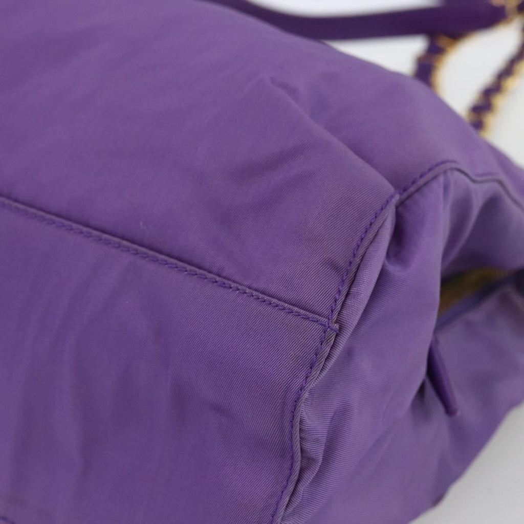 Prada Vintage Shoulder Bag Tessuto Purple Nylon Shoulder Bag Bag