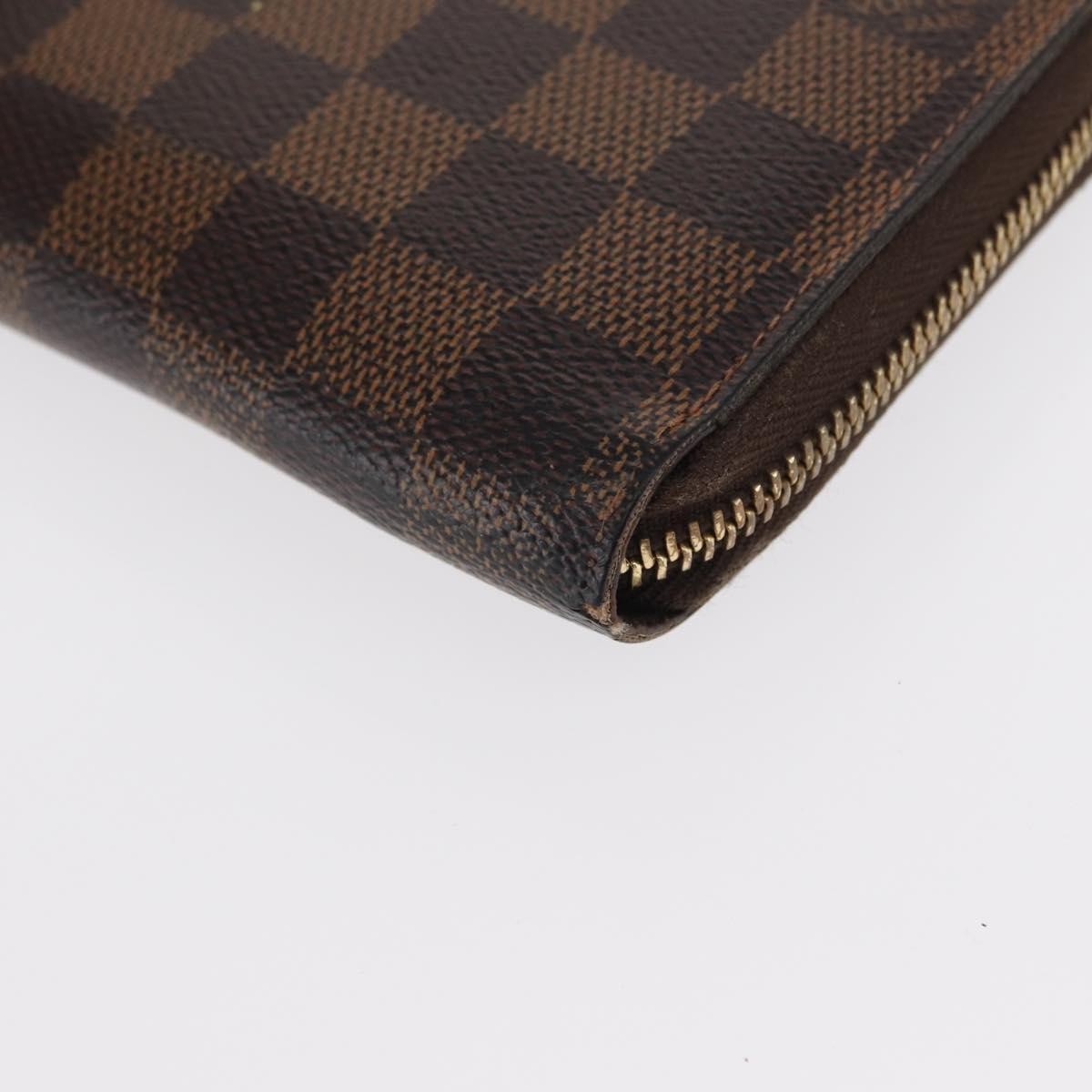 Louis Vuitton Zippy Wallet Nm Damier Brown Canvas Wallets Accessory