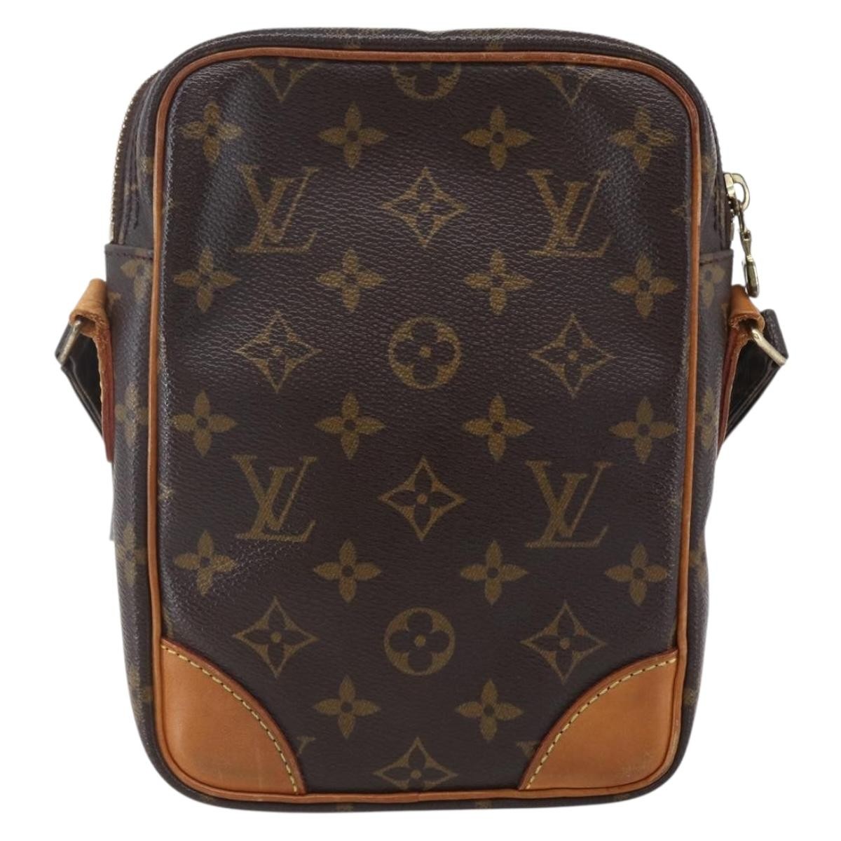 Louis Vuitton Amazone Bag Monogram Canvas Brown Canvas Shoulder Bag