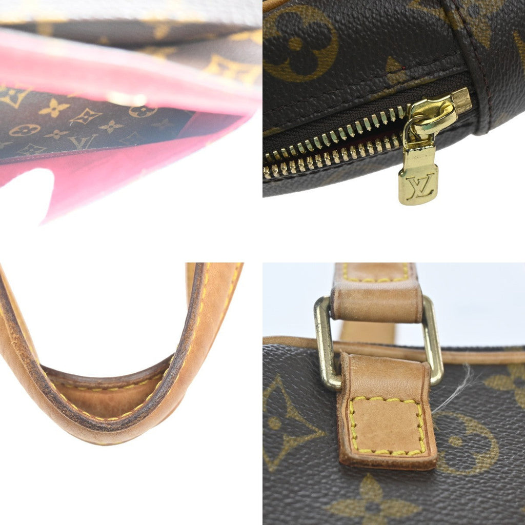 Louis Vuitton Excentri-Cite Handbag Monogram Canvas Brown Canvas Handbag