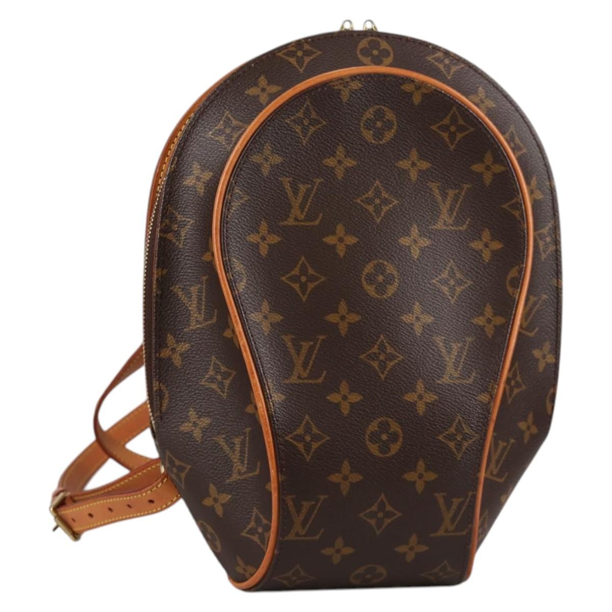 Louis Vuitton Ellipse Backpack Monogram Canvas Brown Canvas Backpack Bag