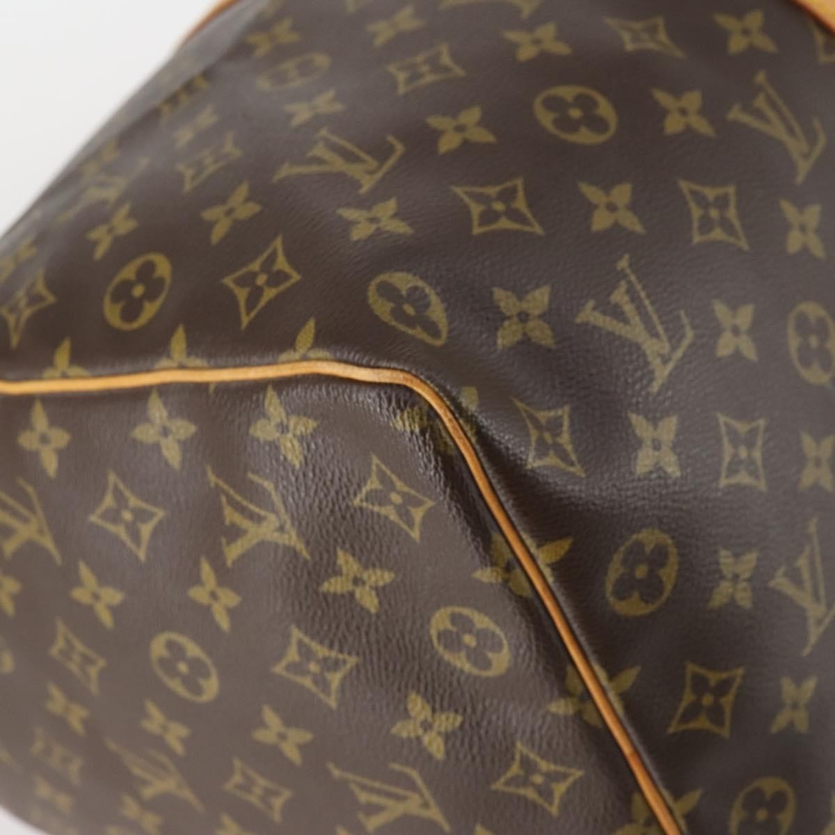 Louis Vuitton Keepall Bag Monogram Canvas Brown Canvas Bag