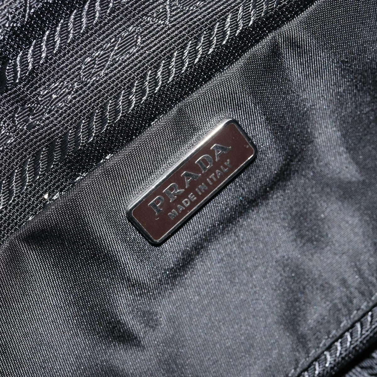 Prada Baguette Shoulder Bag Quilted Tessuto With Leather Purple Nylon Shoulder Bag Bag