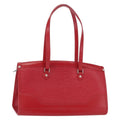 Louis Vuitton Madeleine Handbag Epi Leather Red Epi Leather Handbag