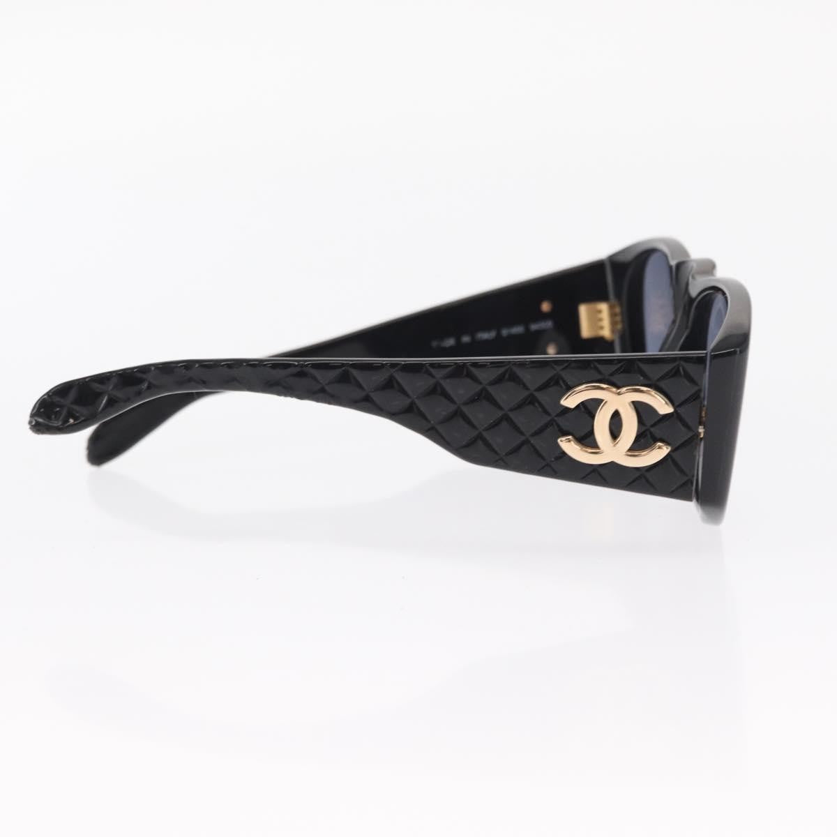 Chanel Logo Cc Sunglasses Plastic Black Plastic Sunglasse Accessory