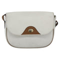 Christian Dior Vintage Shoulder Bag Leather White Leather Shoulder Bag Bag (Pre-Owned)