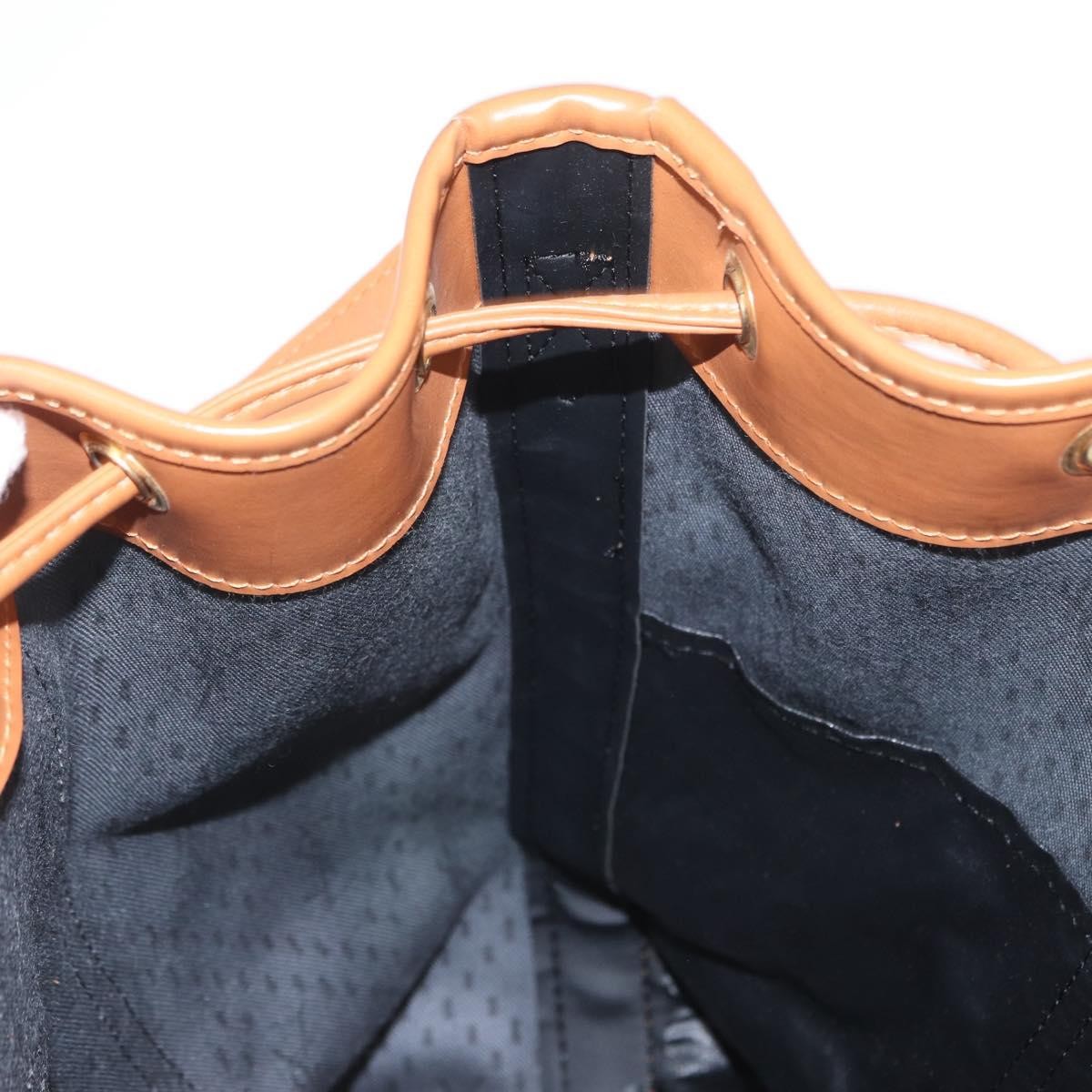 Saint Laurent Vintage Shoulder Bag Canvas Black Canvas Shoulder Bag Bag (Pre-Owned)