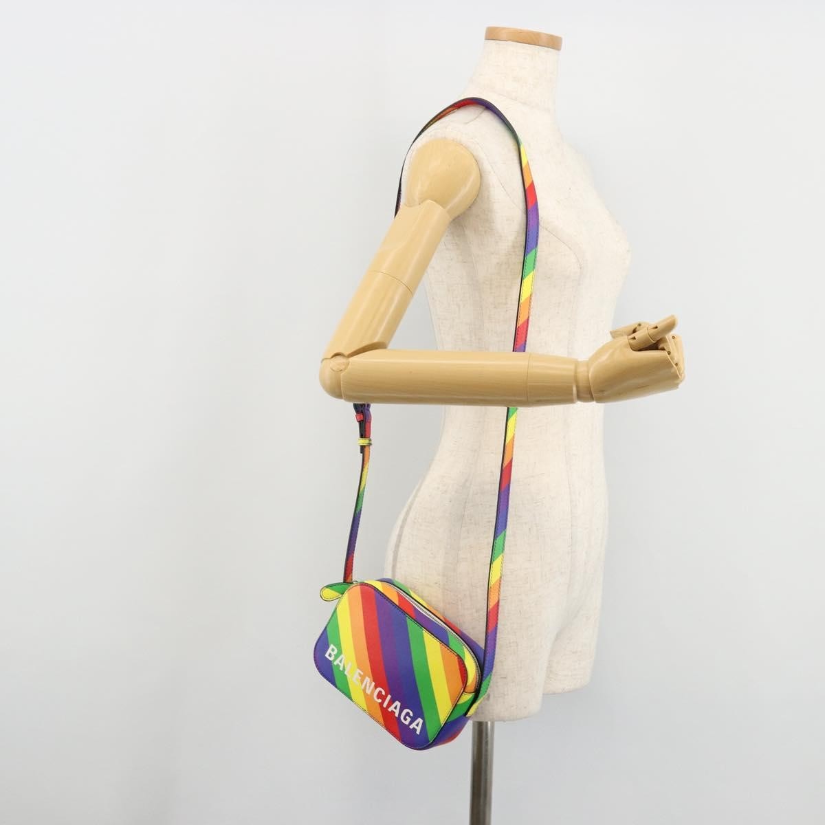 Balenciaga Everyday Camera Bag Leather Multicolour Leather Shoulder Bag