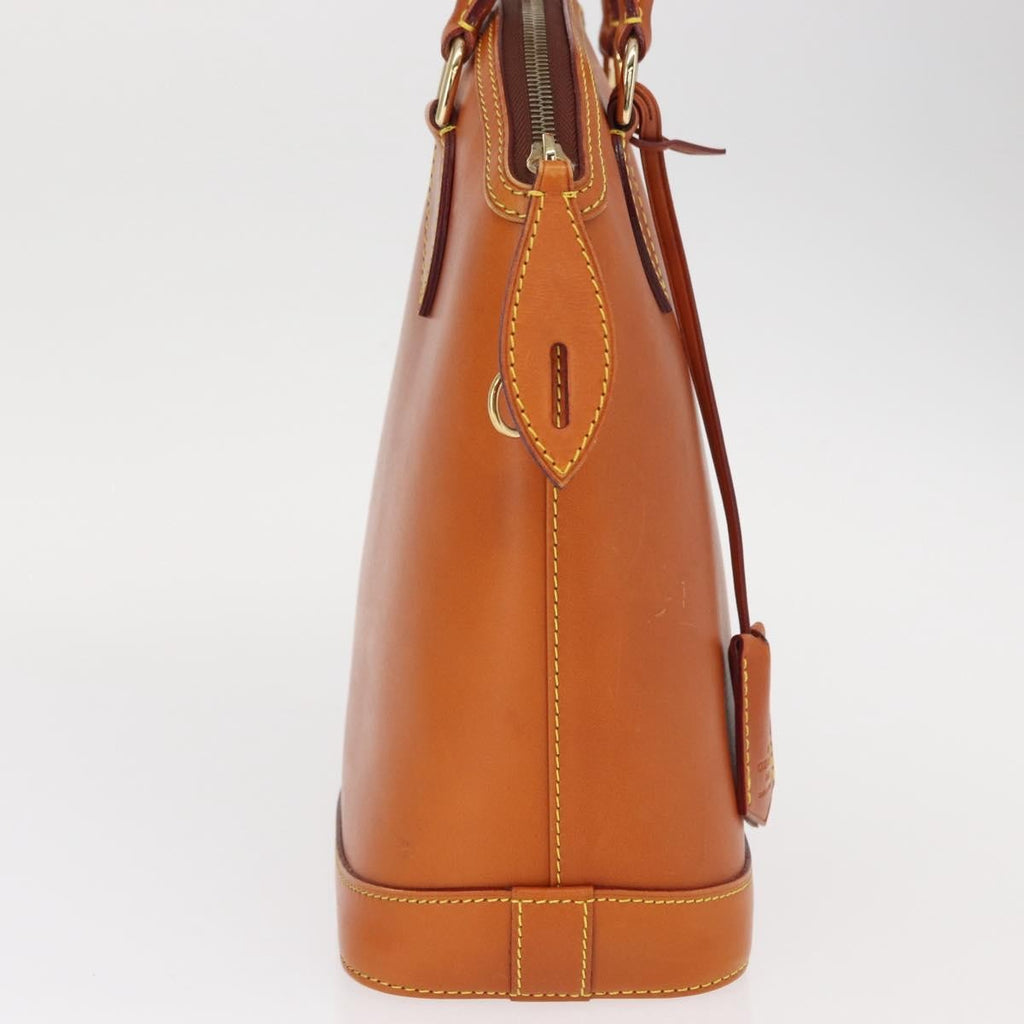 Louis Vuitton Lockit Handbag Nomade Leather Brown Leather Handbag