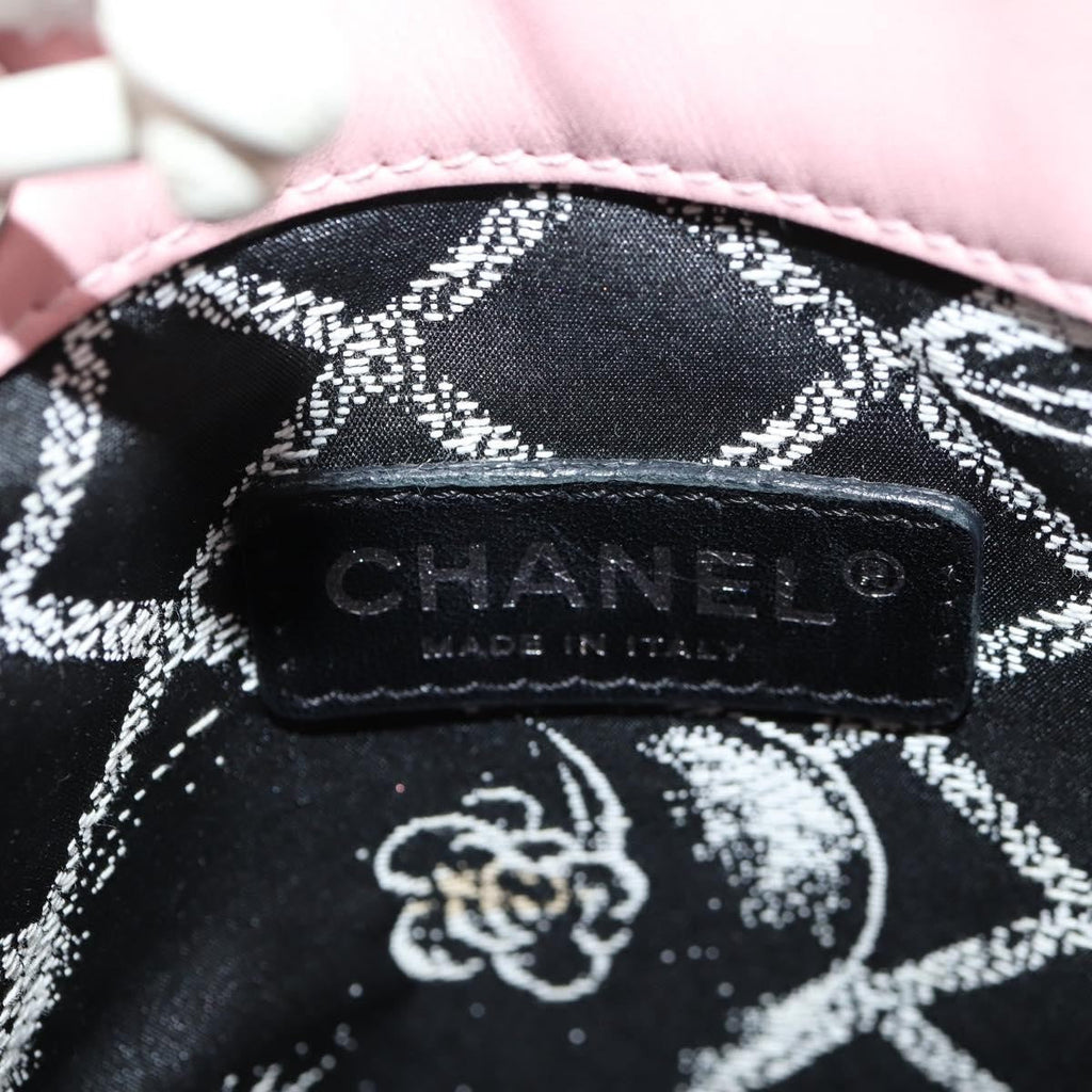 Chanel Essential Shopping Tote Leather Pink Leather Bag
