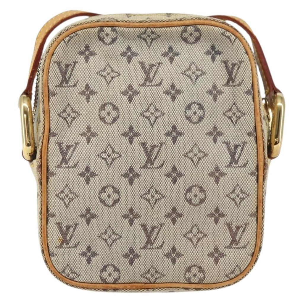 Louis Vuitton Juliette Crossbody Bag Mini Lin Blue Canvas Shoulder Bag