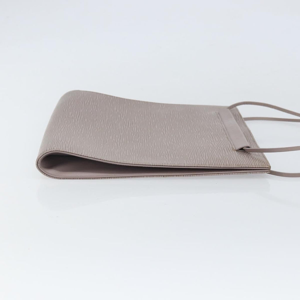 Louis Vuitton Saint Tropez Handbag Epi Leather Gray Leather Shoulder Bag