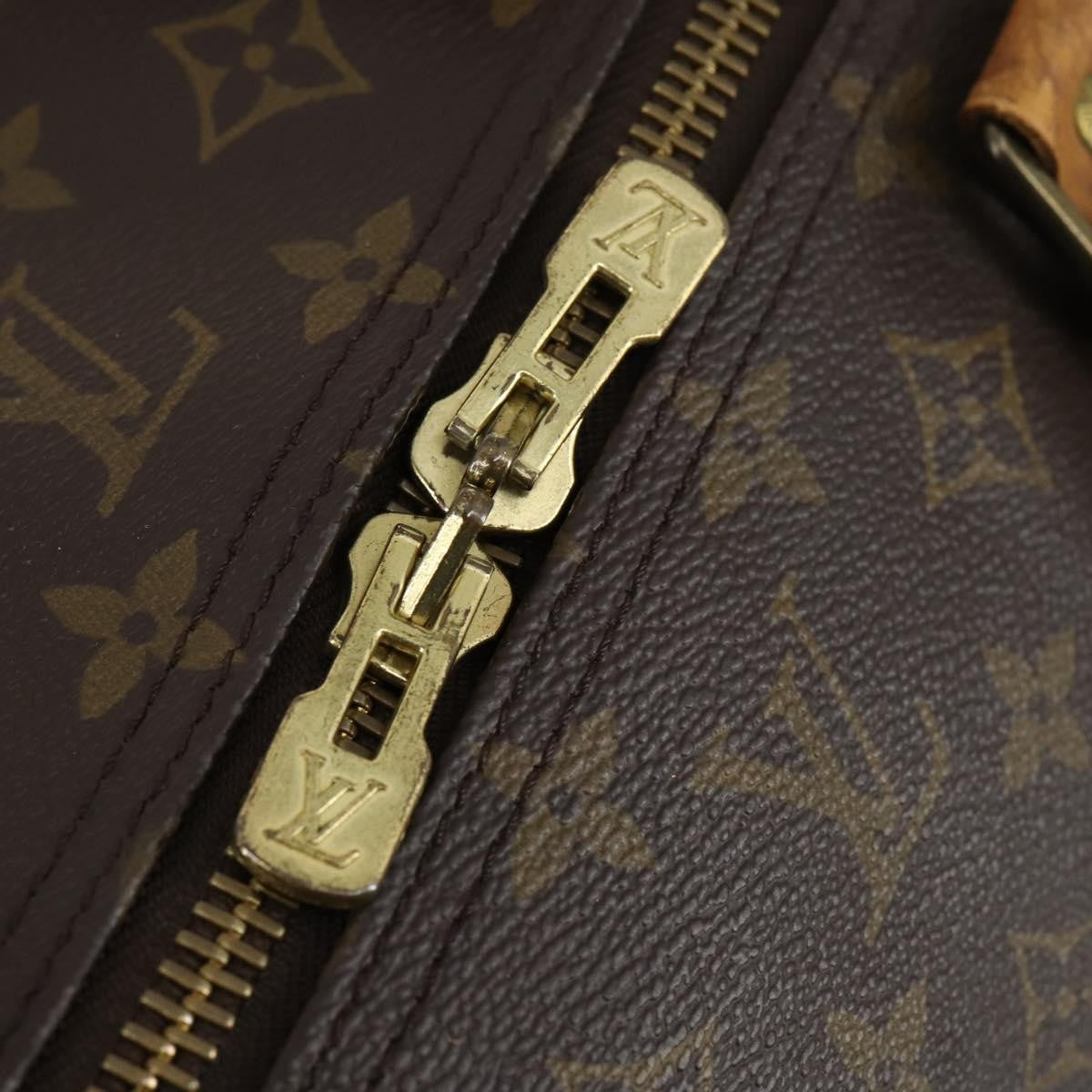 Louis Vuitton Keepall Bag Monogram Canvas Brown Canvas Travel Bag