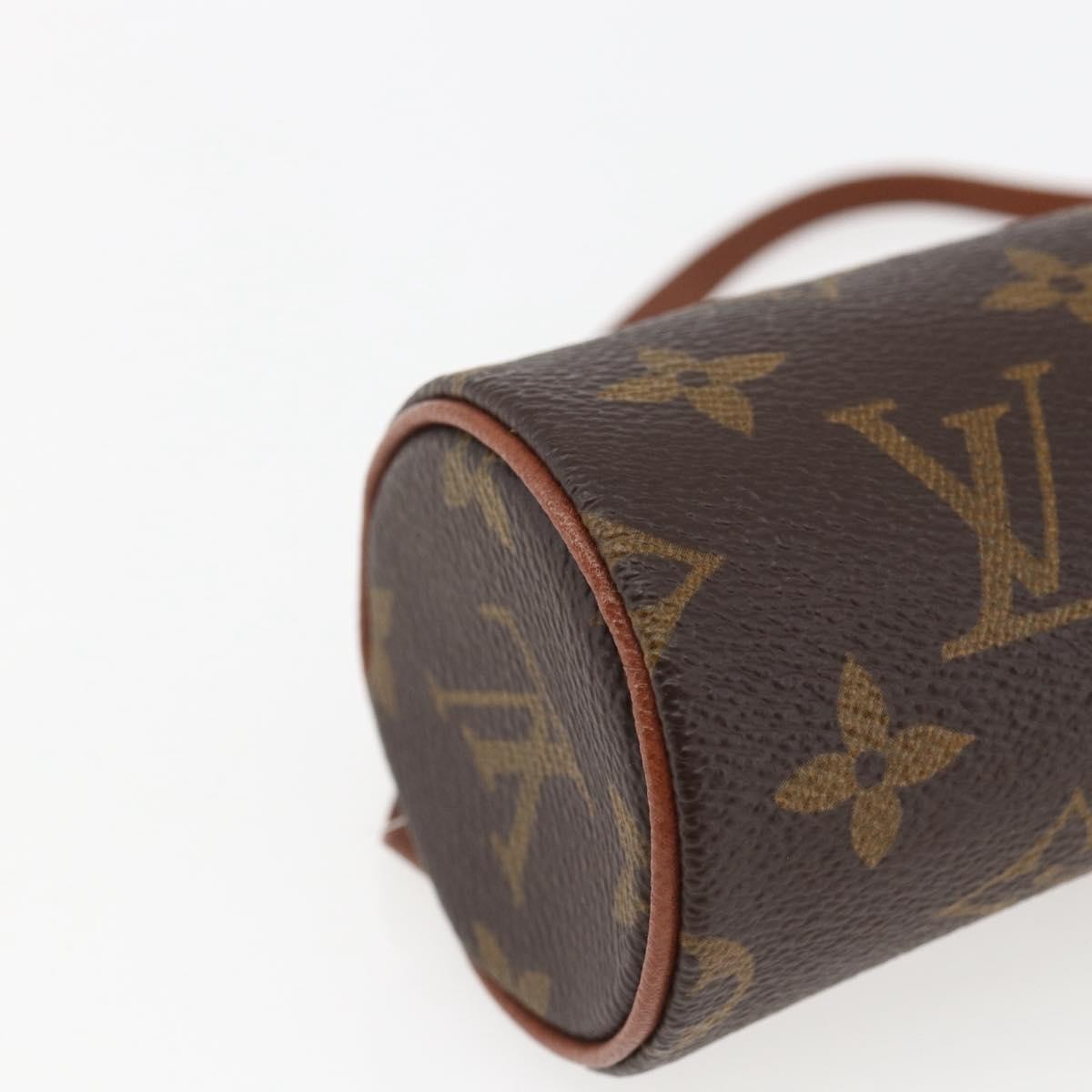 Louis Vuitton Papillon Pochette Monogram Canvas Brown Canvas Clutche & Pouche Bag