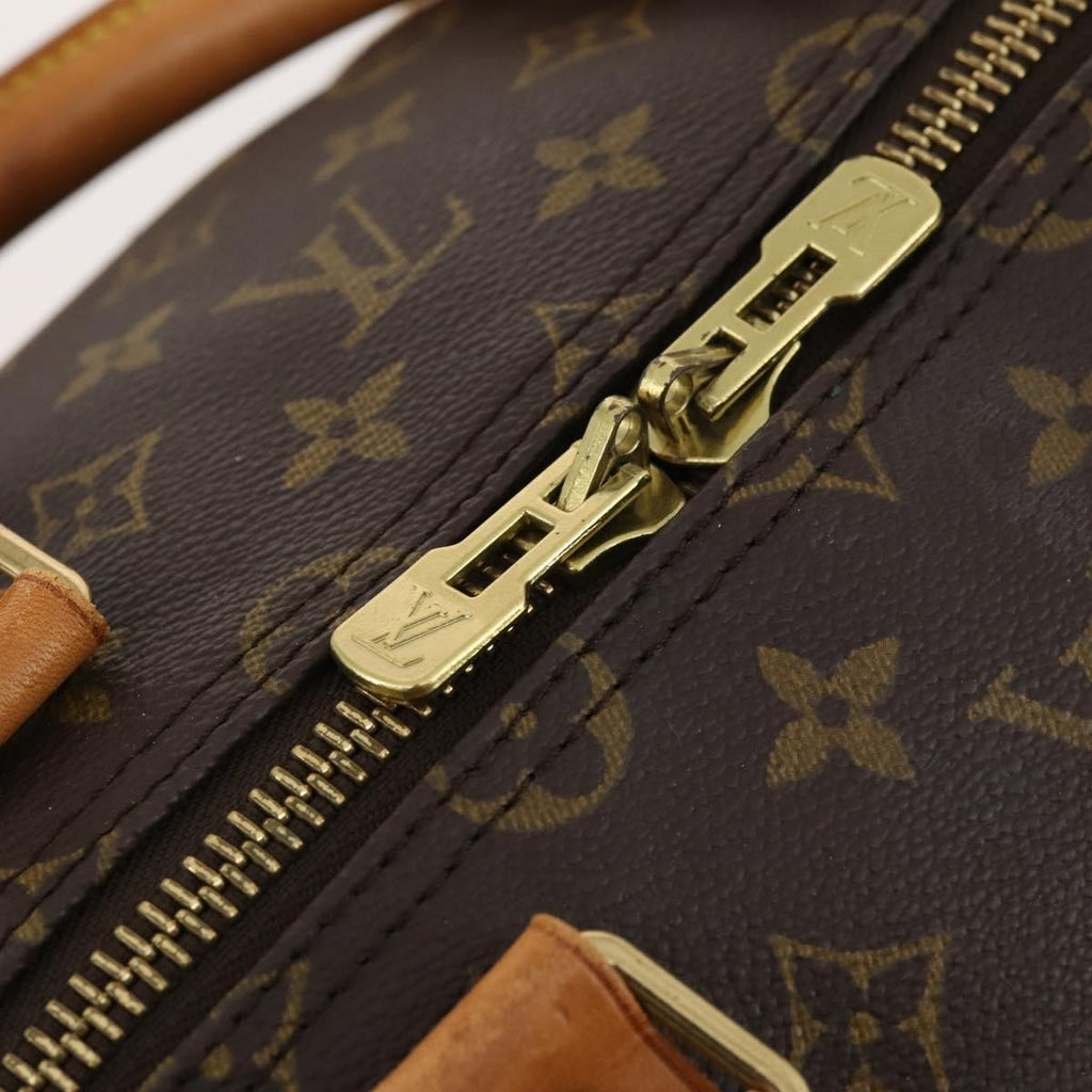 Louis Vuitton Keepall Bag Monogram Canvas Brown Canvas Travel Bag