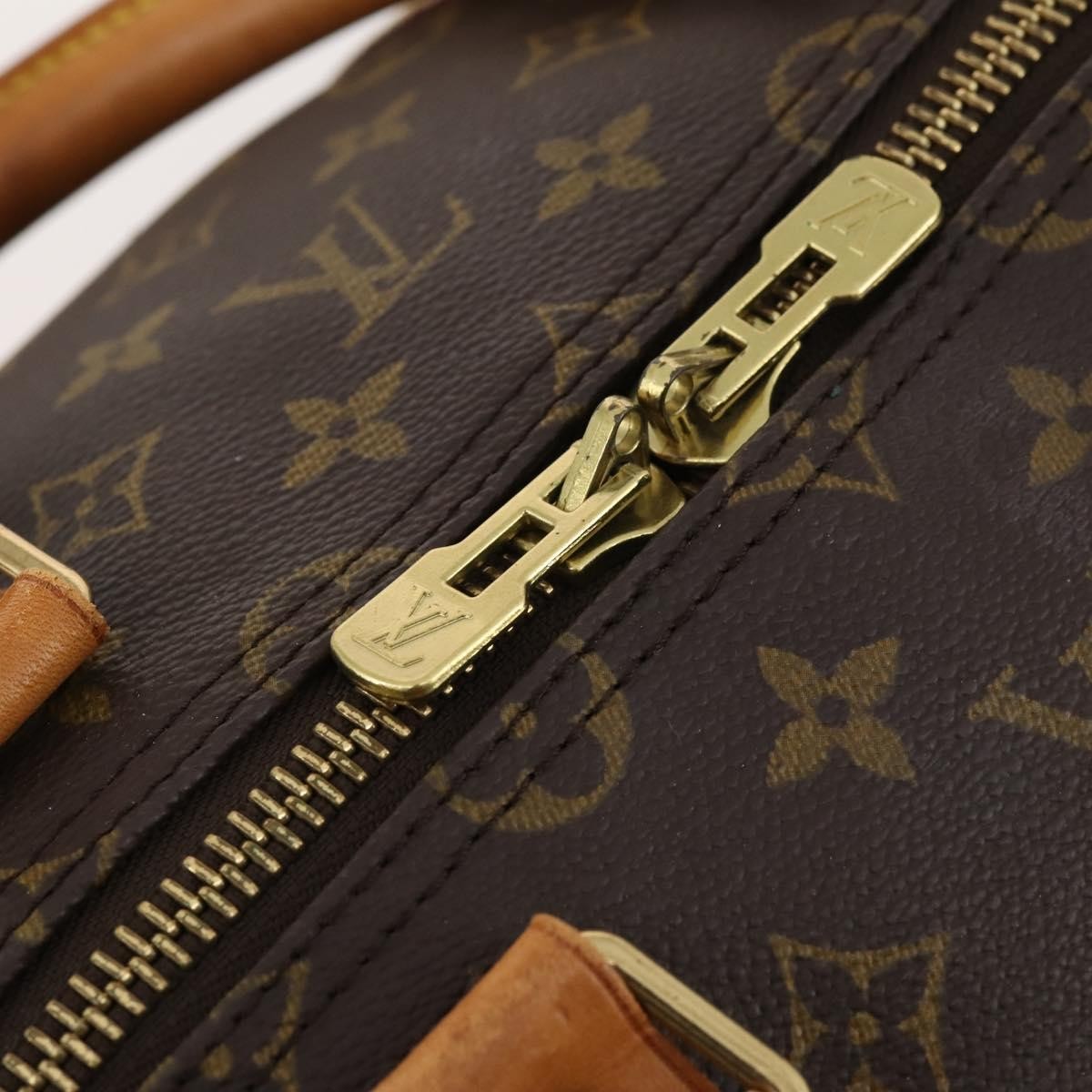 Louis Vuitton Keepall Bag Monogram Canvas Brown Canvas Travel Bag