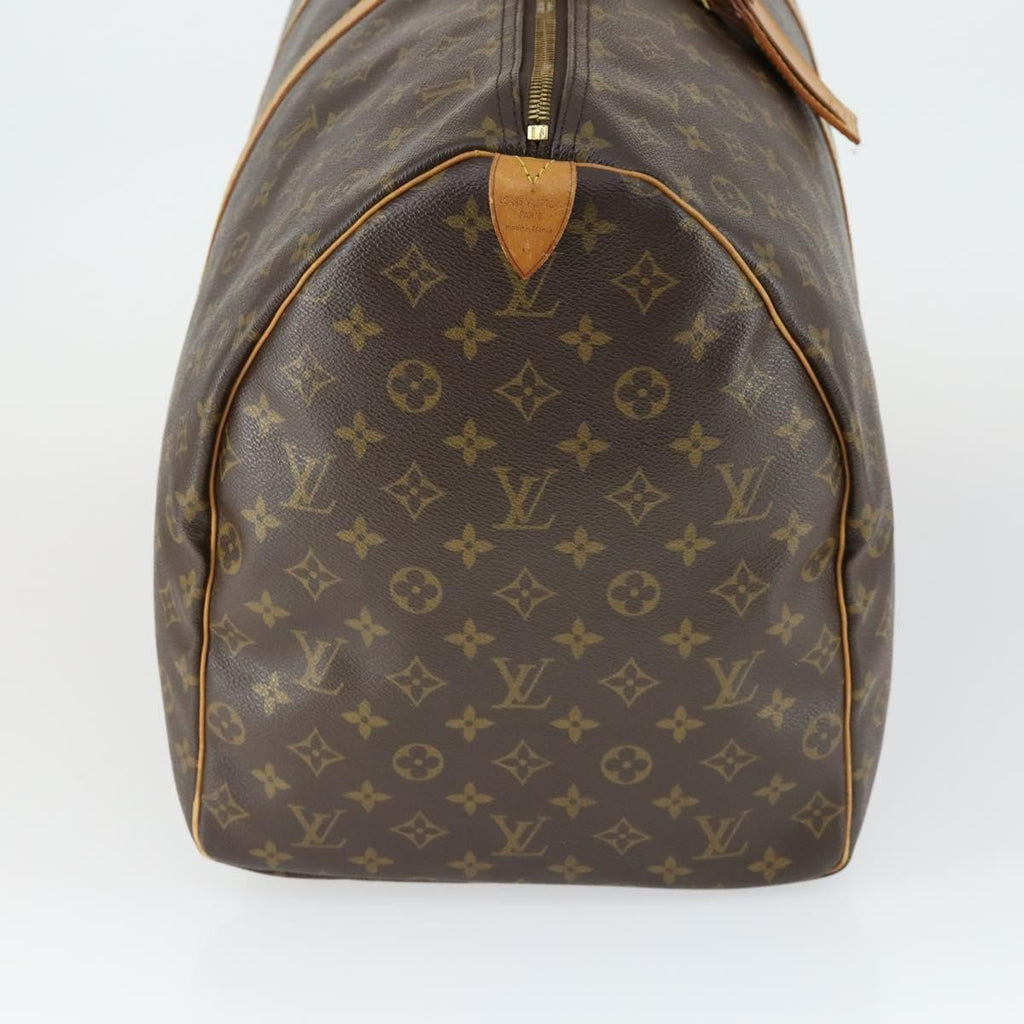 Louis Vuitton Keepall Bag Monogram Canvas Brown Canvas Travel Bag