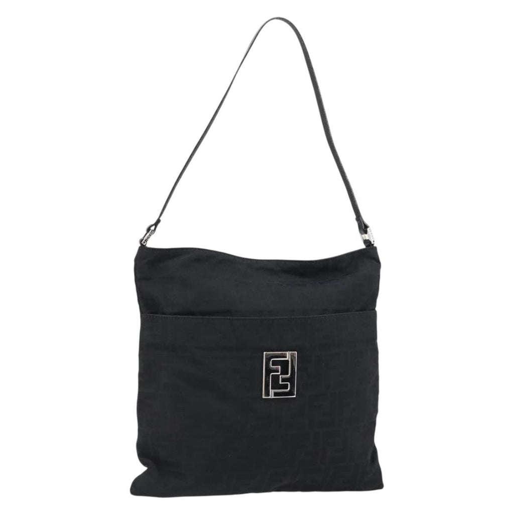 Fendi Zucca Tote Bag Canvas Silver Canvas Tote Bag Bag