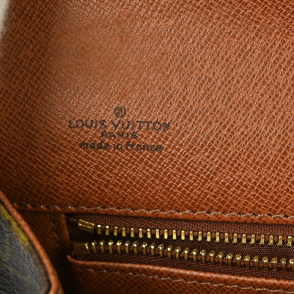 Louis Vuitton Dame Pochette Monogram Canvas Brown Canvas Clutche & Pouche Bag