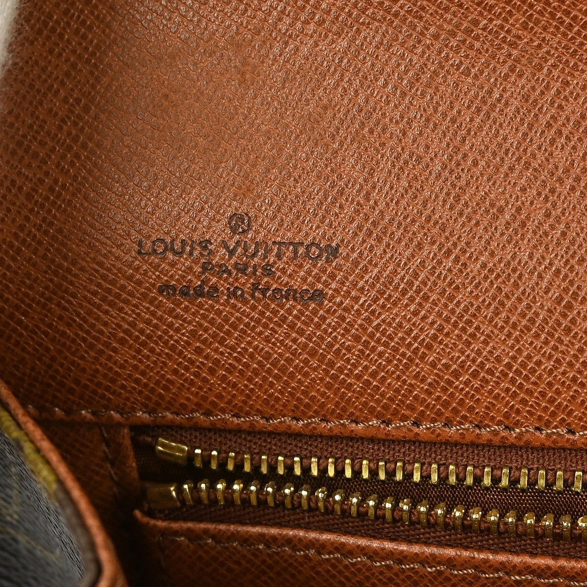 Louis Vuitton Dame Pochette Monogram Canvas Brown Canvas Clutche & Pouche Bag