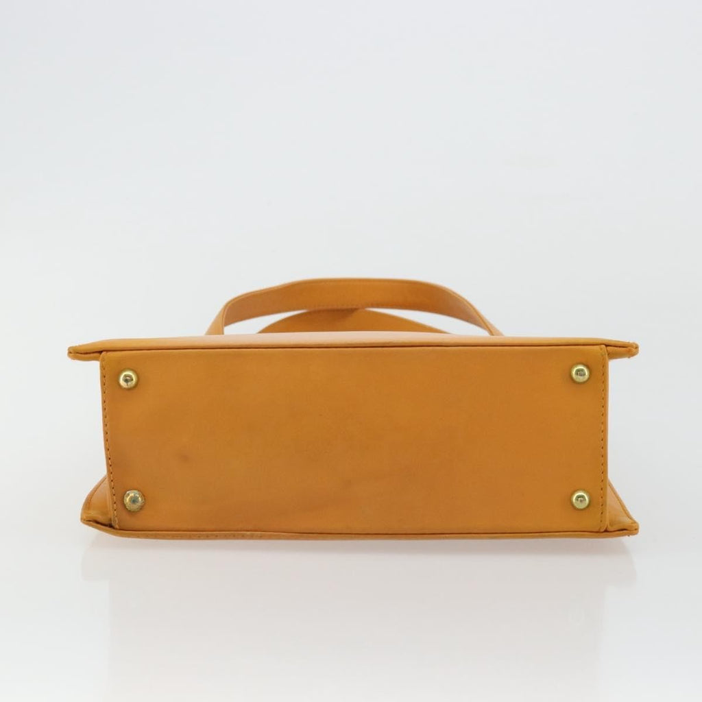 Chanel Vintage Logo Tote Leather Camel Leather Tote Bag Bag