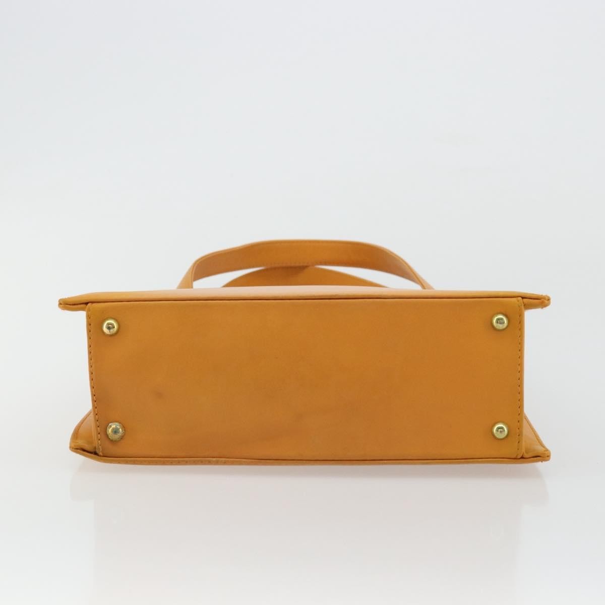 Chanel Vintage Logo Tote Leather Camel Leather Tote Bag Bag