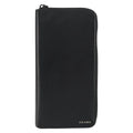 Prada Saffiano Wallet Leather Black Leather Wallets Accessory