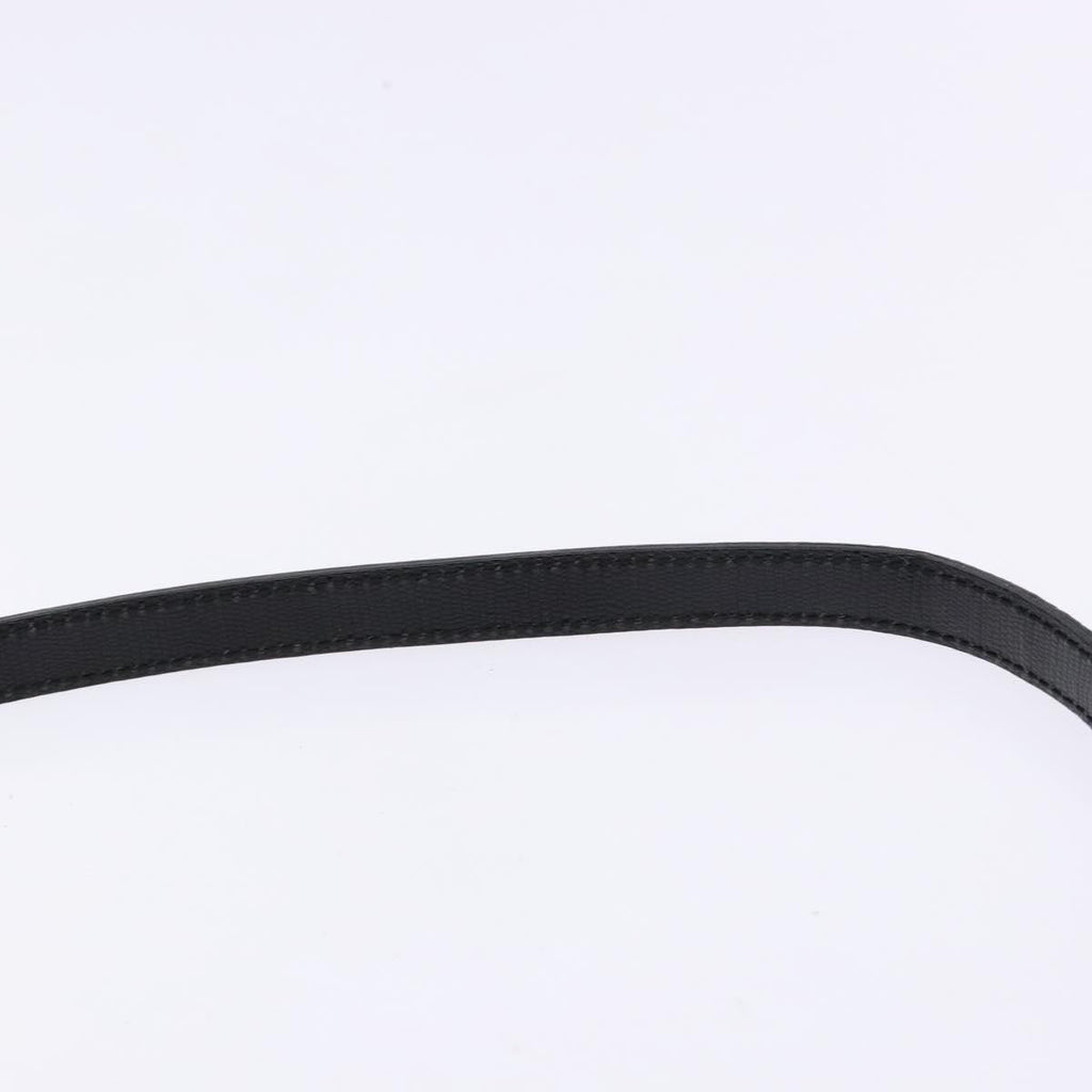 Celine Vintage Circle Logo Crossbody Bag Leather Black Leather Bag
