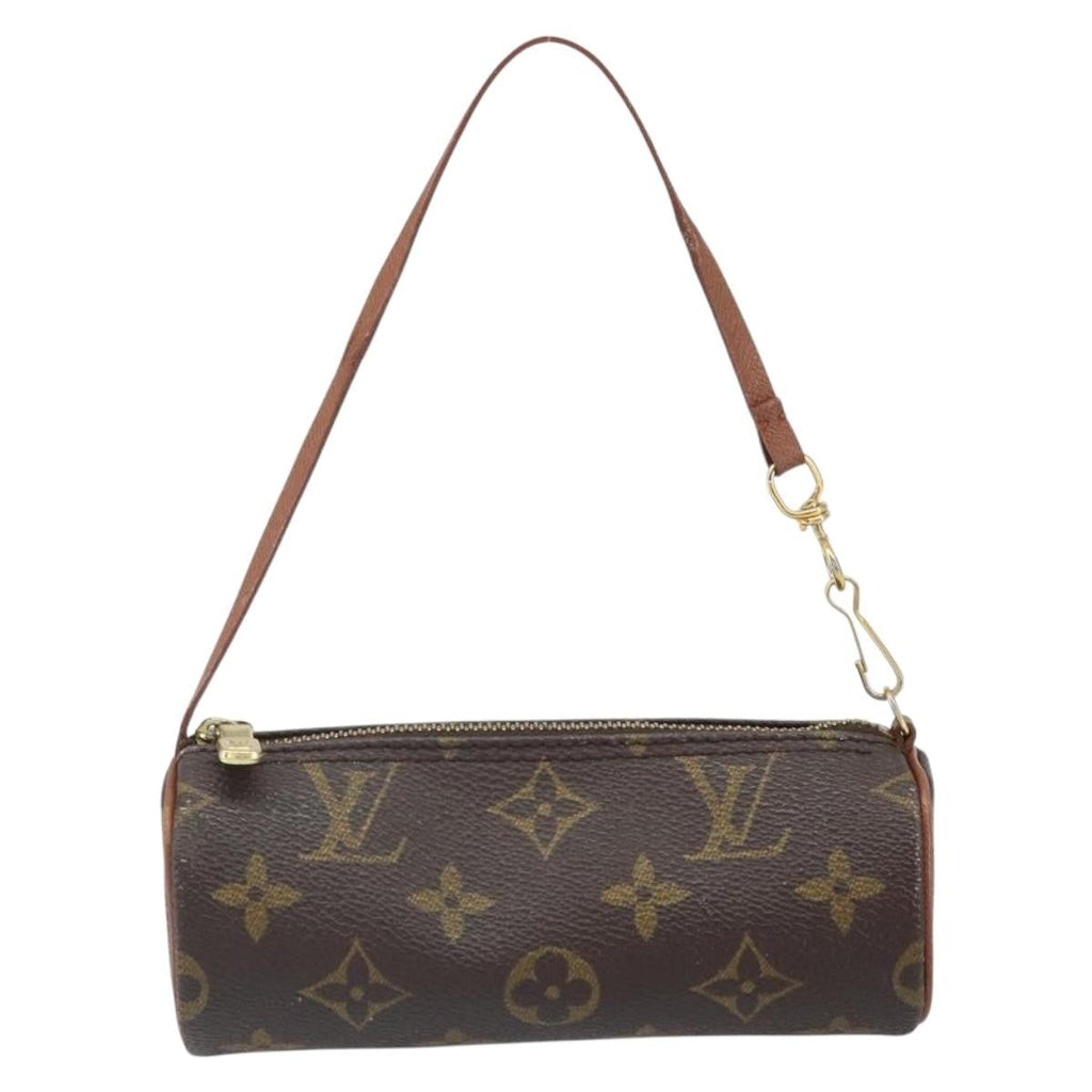 Louis Vuitton Papillon Pochette Monogram Canvas Brown Canvas Clutche & Pouche Bag