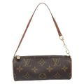 Louis Vuitton Papillon Pochette Monogram Canvas Brown Canvas Clutche & Pouche Bag