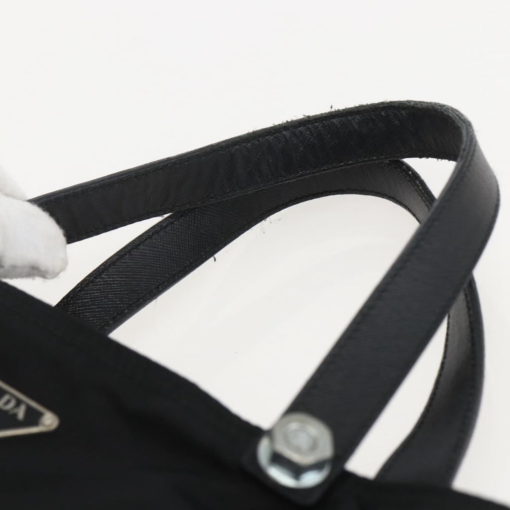 Prada Vintage Tote Tessuto Black Nylon Tote Bag Bag