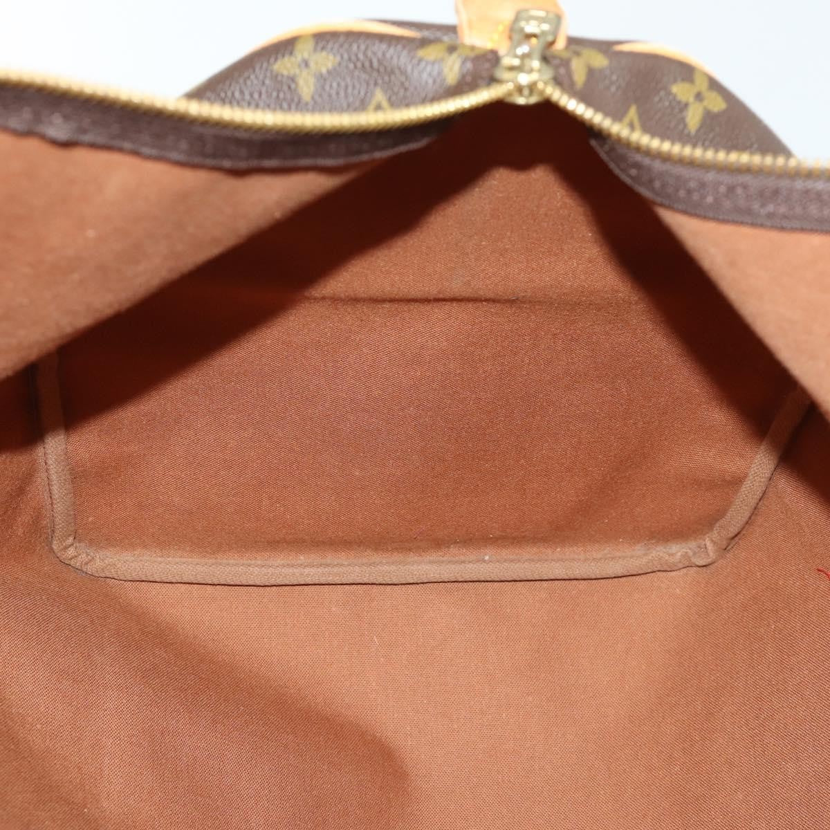 Louis Vuitton Keepall Bag Monogram Canvas Brown Canvas Travel Bag