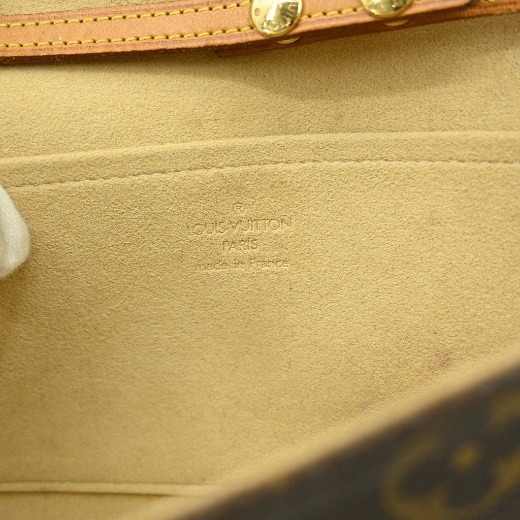 Louis Vuitton Twin Handbag Monogram Canvas Brown Canvas Clutche & Pouche Bag