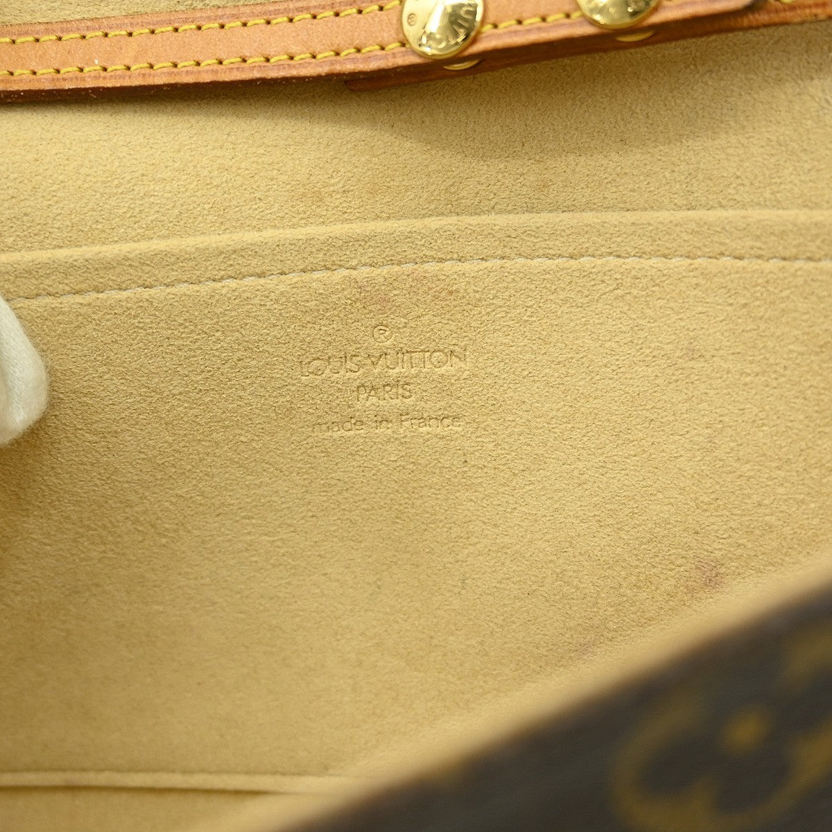 Louis Vuitton Twin Handbag Monogram Canvas Brown Canvas Clutche & Pouche Bag