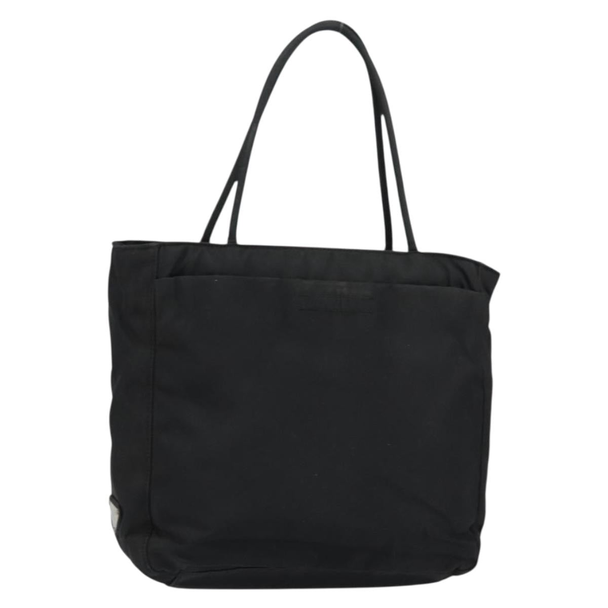 Prada Vintage Tote Tessuto Black Nylon Tote Bag Bag
