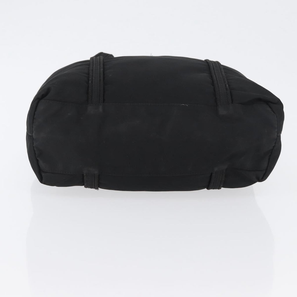 Prada Vintage Zip Tote Tessuto Black Nylon Tote Bag Bag