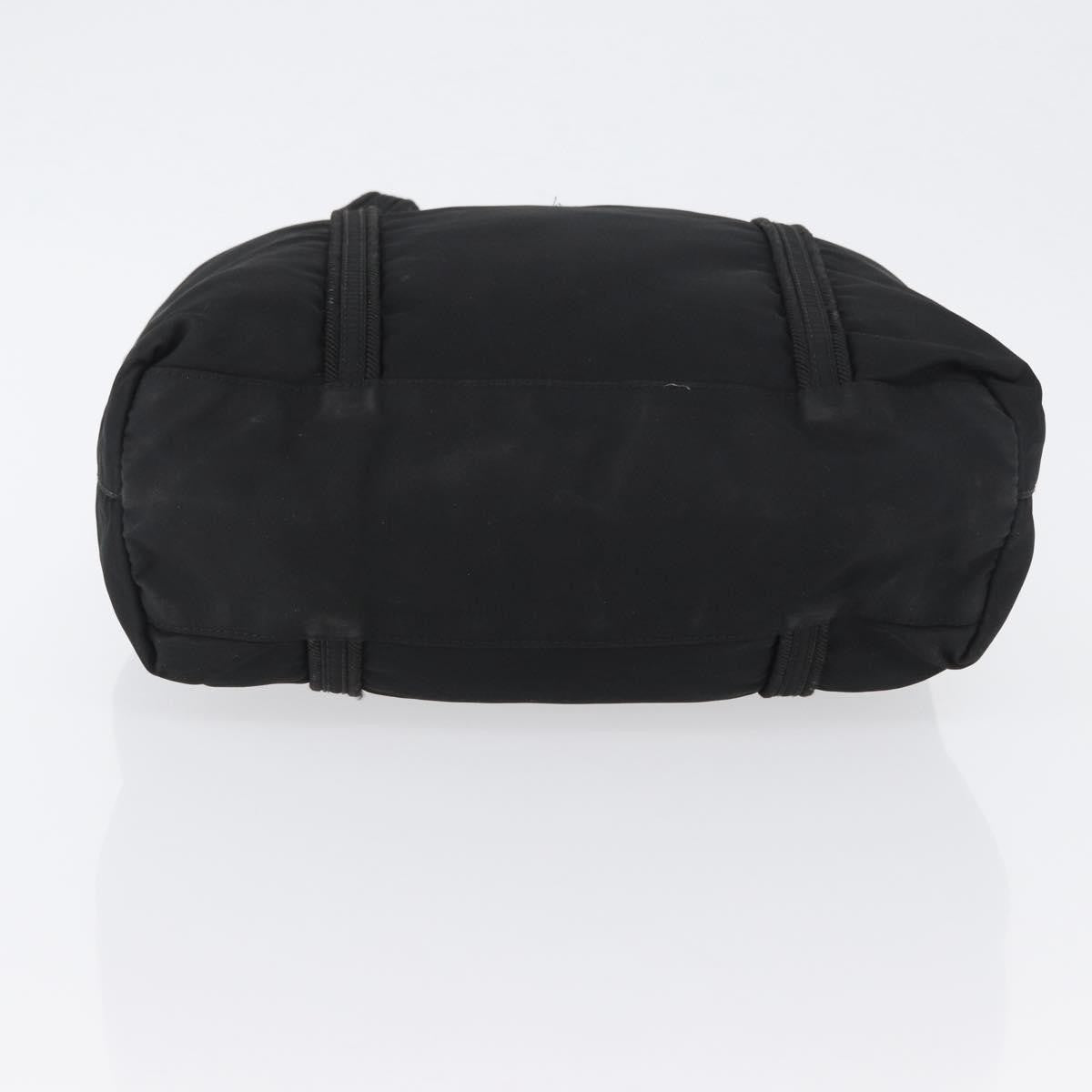 Prada Vintage Zip Tote Tessuto Black Nylon Tote Bag Bag