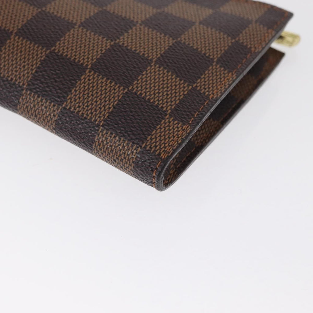 Louis Vuitton Marais Bucket Zip Pouch Damier Brown Canvas Clutche & Pouche Bag