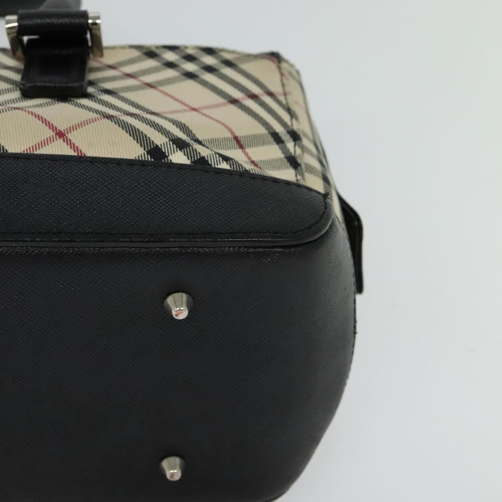 Burberry Nova Check Handbag Nova Check Canvas And Leather Beige Canvas Handbag