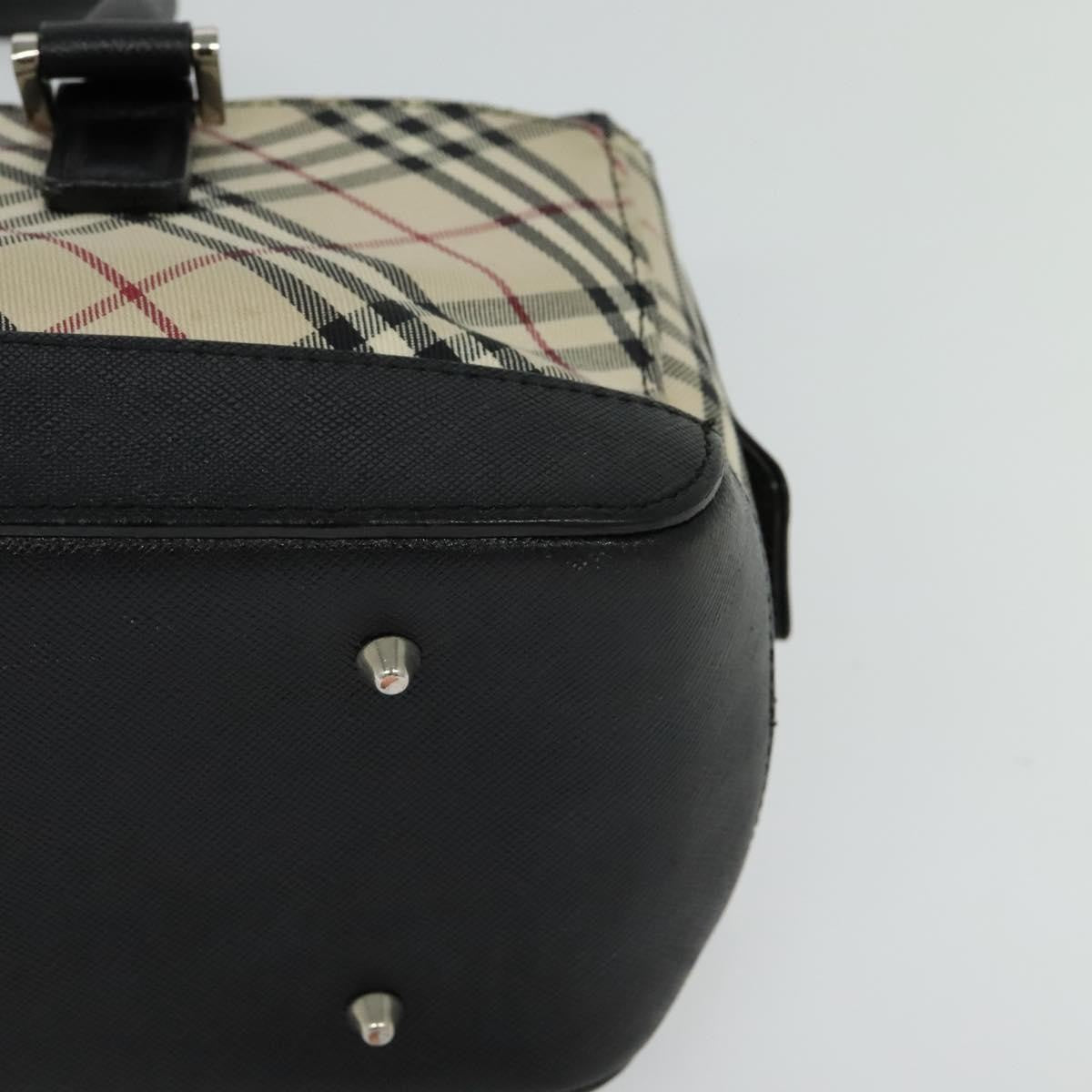 Burberry Nova Check Handbag Nova Check Canvas And Leather Beige Canvas Handbag