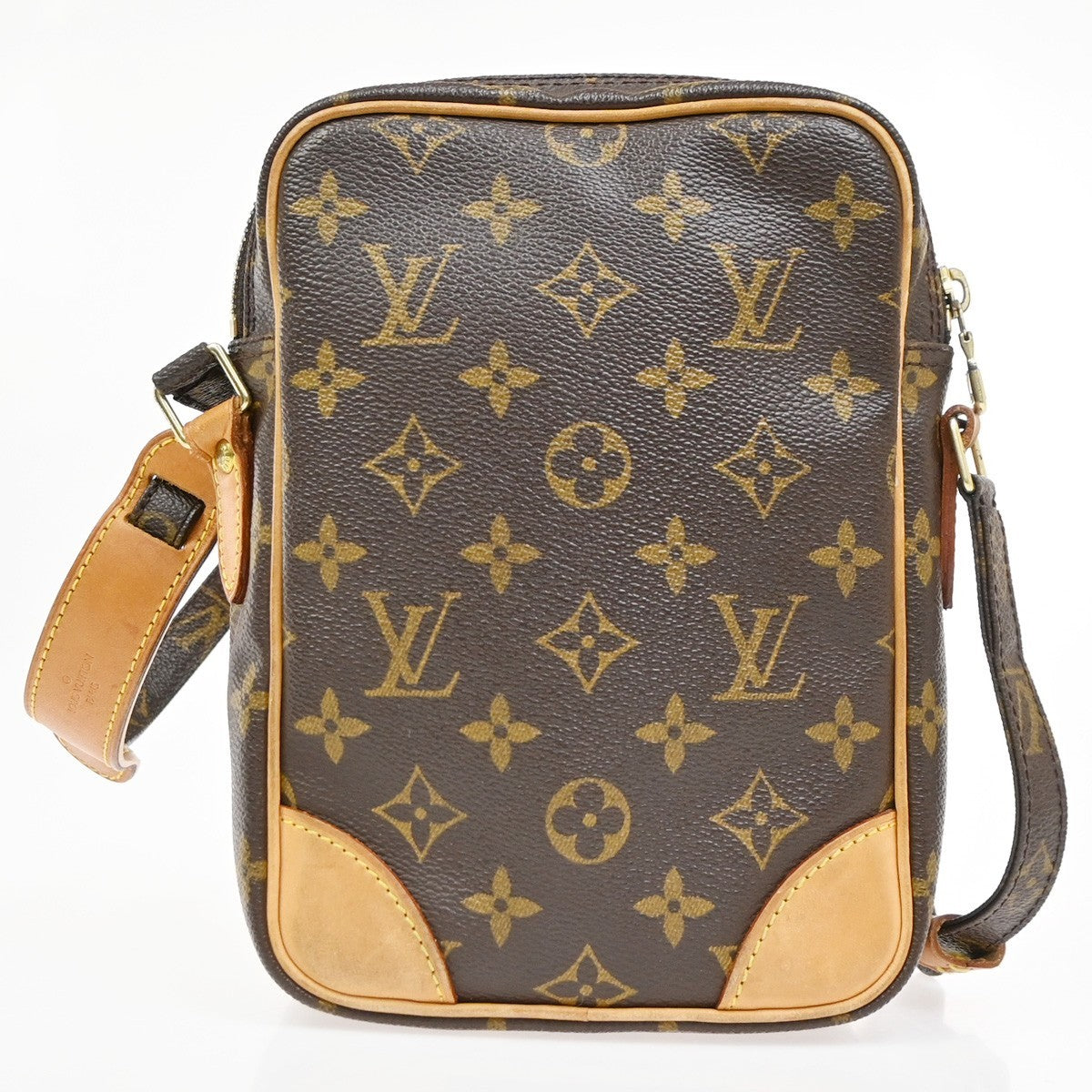 Louis Vuitton Amazone Bag Monogram Canvas Brown Canvas Shoulder Bag