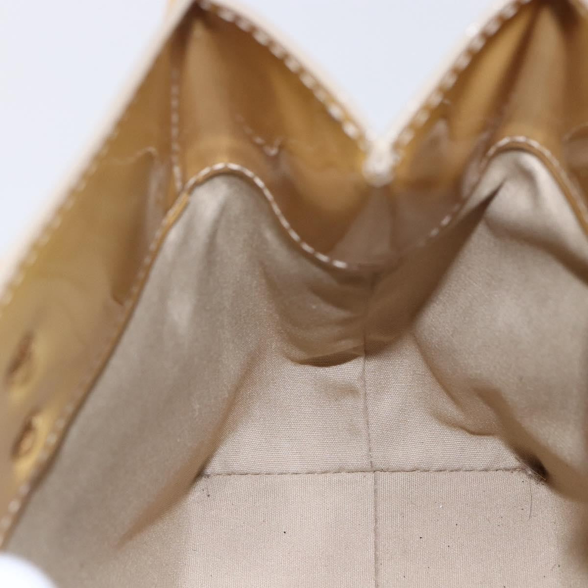 Louis Vuitton Reade Handbag Monogram Vernis Beige Patent_Leather Handbag