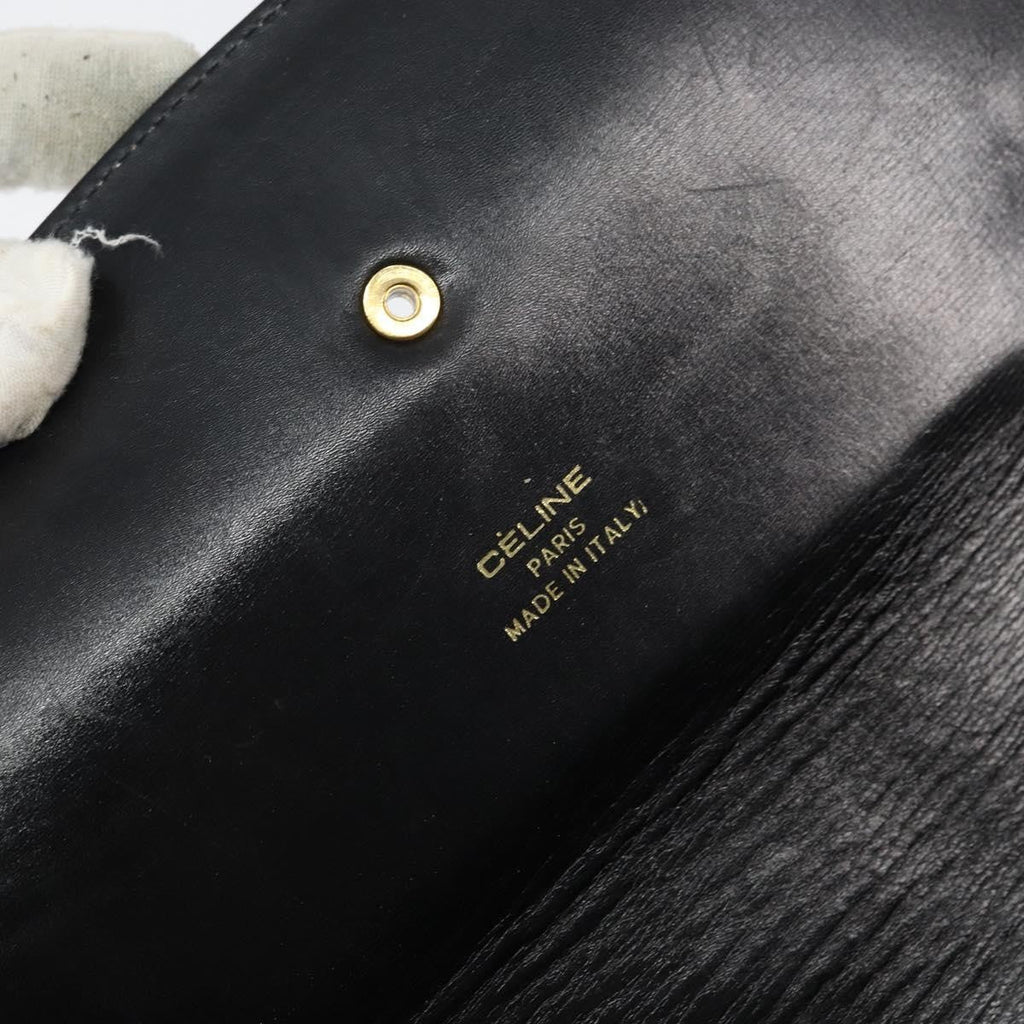 Celine Horse Carriage Shoulder Bag Leather Black Leather Shoulder Bag Bag