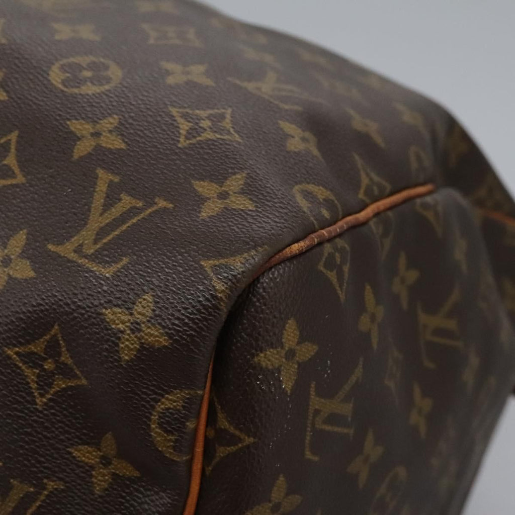 Louis Vuitton Keepall Bag Monogram Canvas Brown Canvas Travel Bag