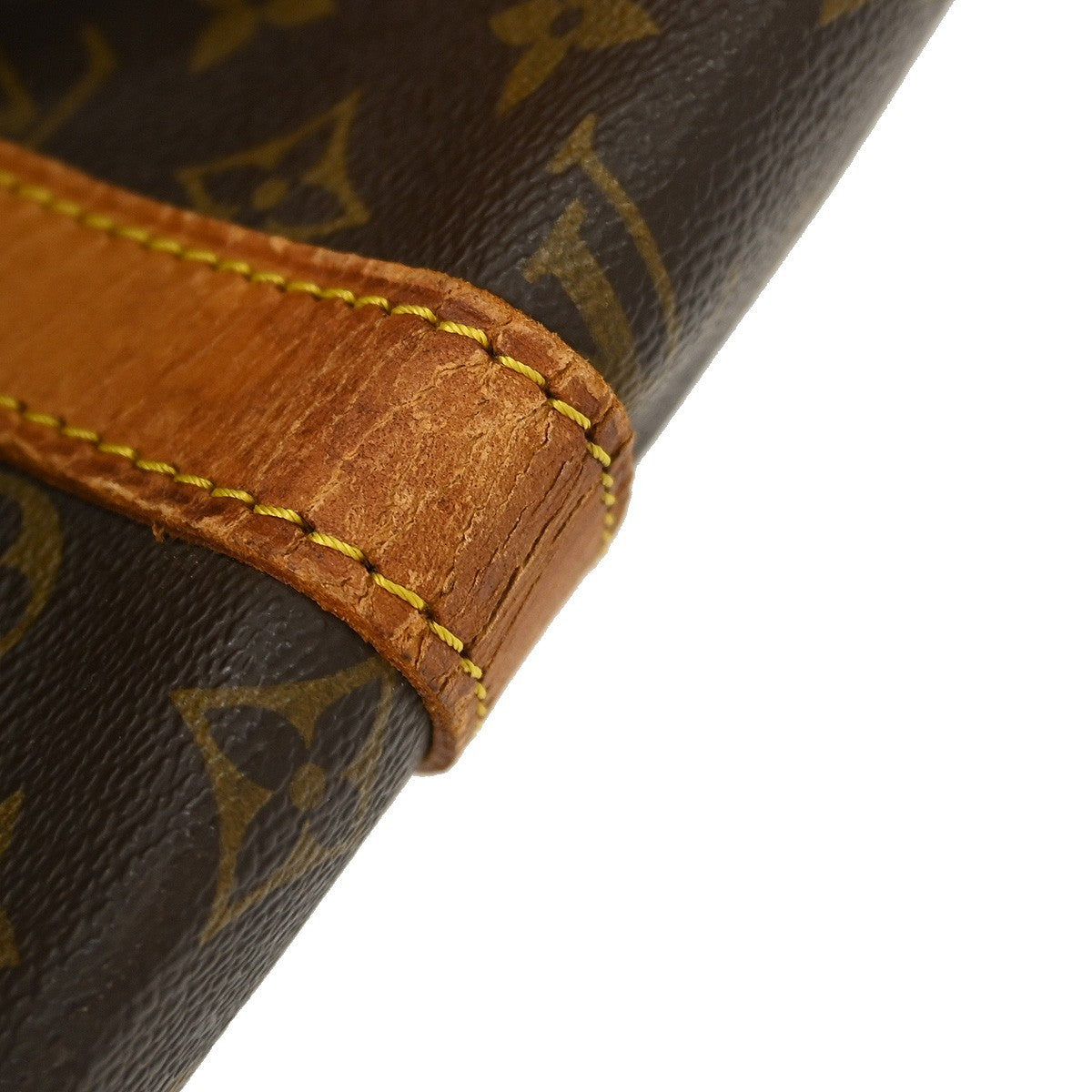 Louis Vuitton Keepall Bag Monogram Canvas Brown Canvas Handbag