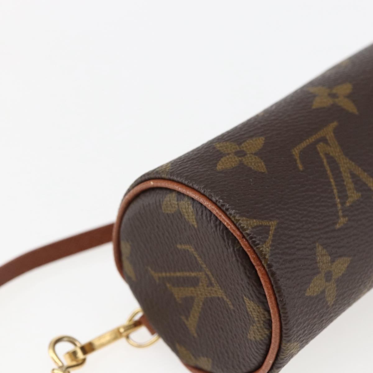 Louis Vuitton Papillon Pochette Monogram Canvas Brown Canvas Clutche & Pouche Bag
