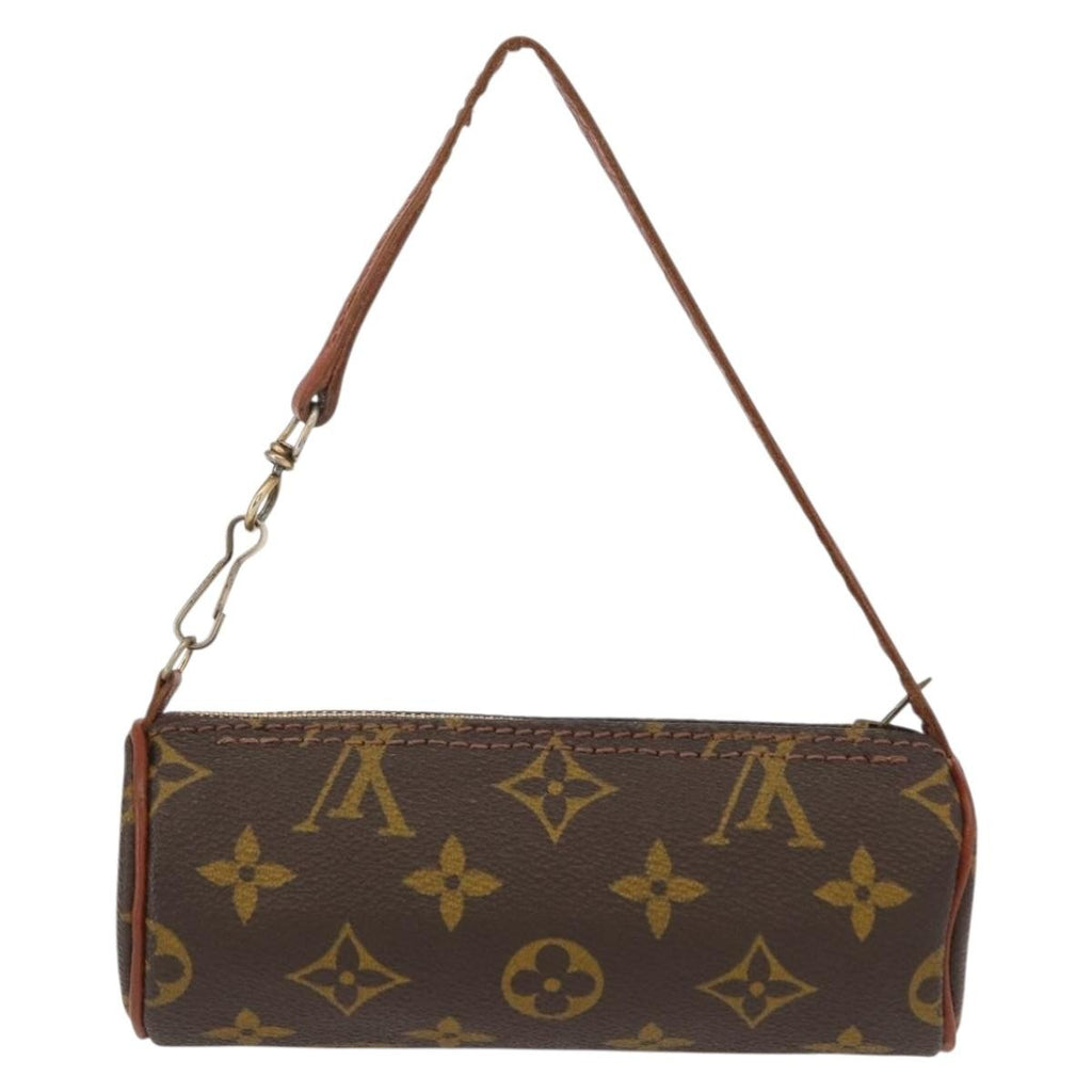 Louis Vuitton Papillon Pochette Monogram Canvas Brown Canvas Clutche & Pouche Bag